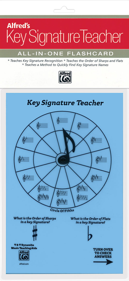 Alfreds Key Signature Teacher Blue