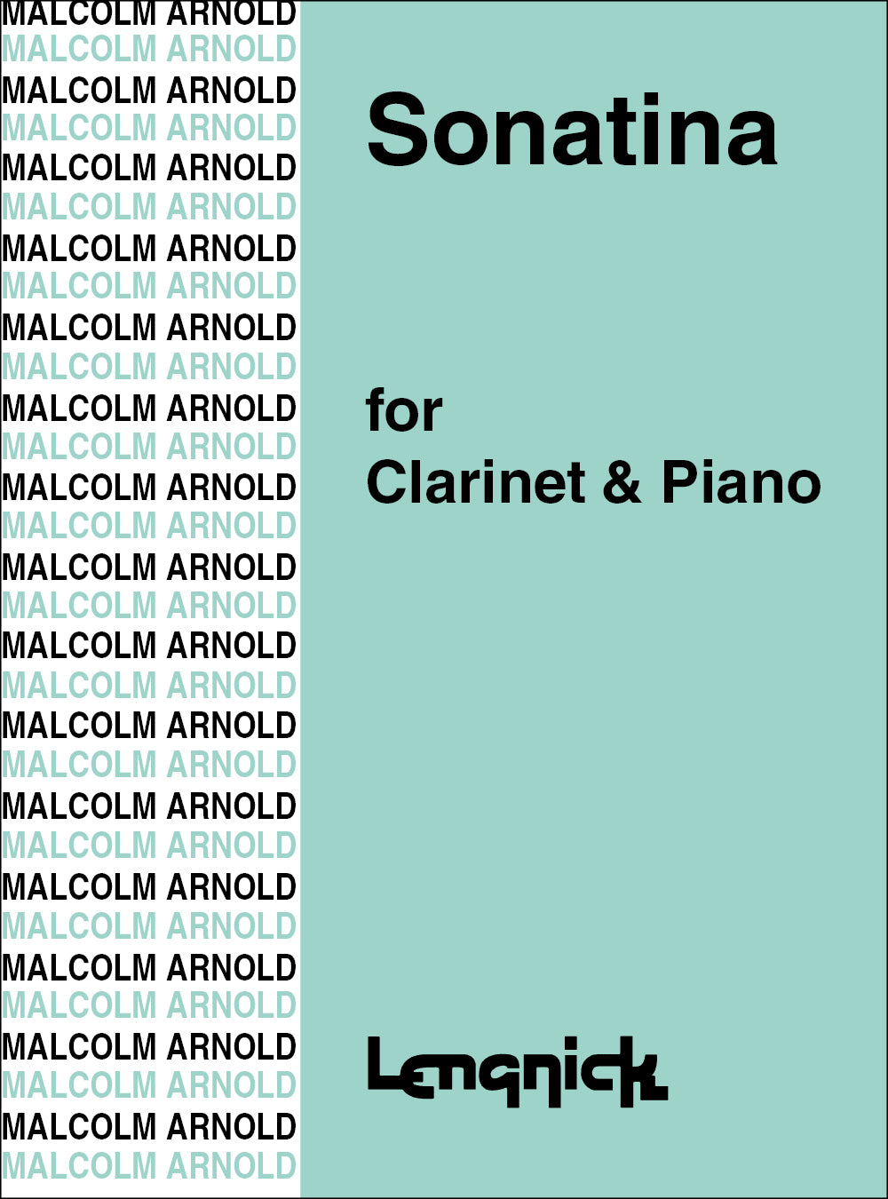 Arnold Sonatina for Clarinet&Pno LENGNI