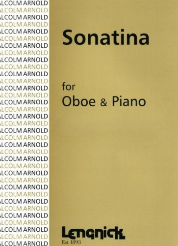 Arnold Sonatina Oboe/Pno Lengnick