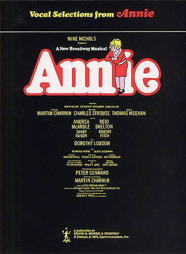 Annie Vocal Selection PVG