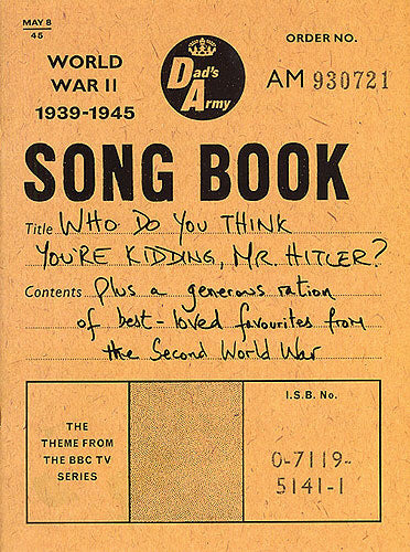 Dads Army Songbook PVG