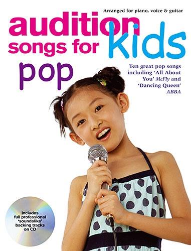 Audition Songs for Kids POP/ CD