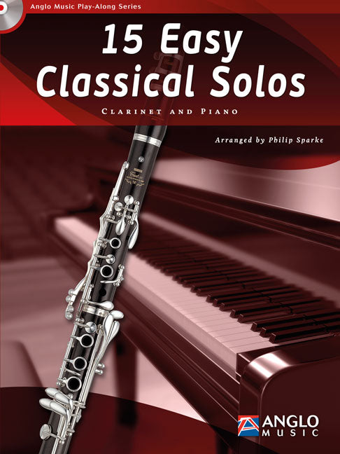 15 Easy Classical Solos Clt&Pno Sparke