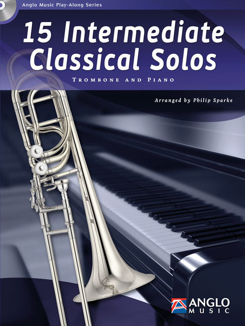 15 Intermediate Classical Solos Tbn&Pno