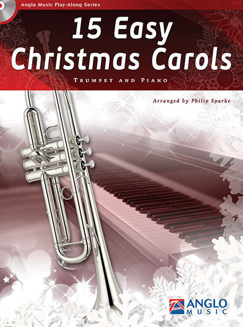 15 Easy Christmas Carols Tpt & Pno Bk+C