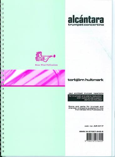 Alcantara Tpt Concertino+CD Hultmark BW