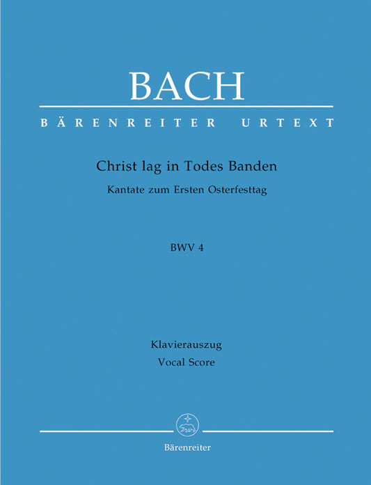 Bach Cantata 4 V/S BA Christ lag East S