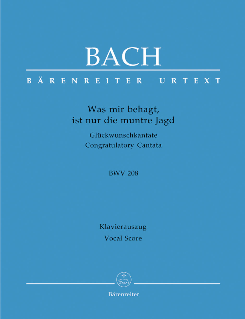 Bach Cantata 208 V/S BA