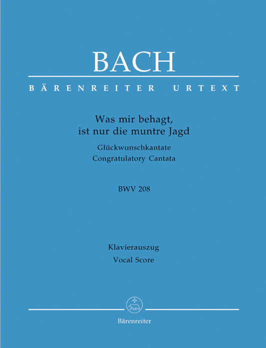 Bach Cantata 208 V/S BA