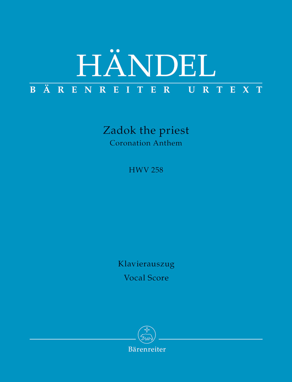 Handel Zadok The Priest V/S BA