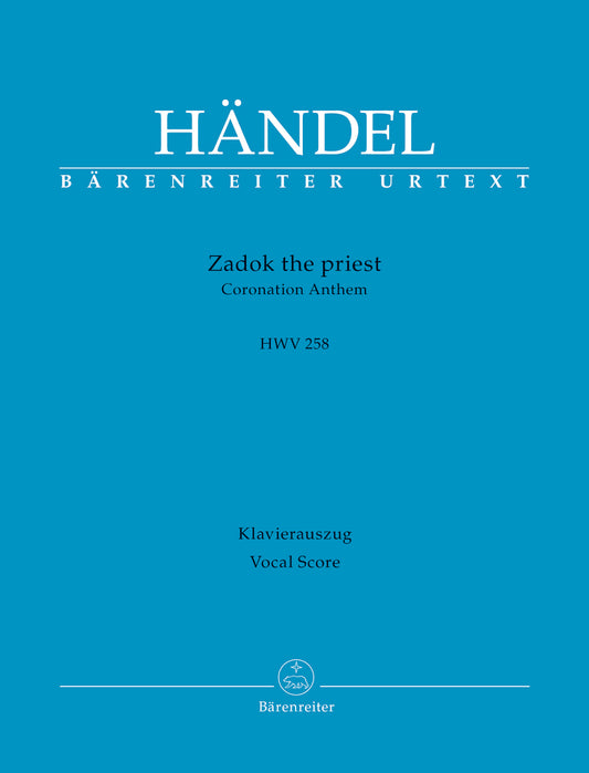 Handel Zadok The Priest V/S BA