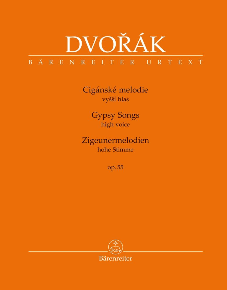 Dvorak Gypsy Songs High Vce Op55 BA