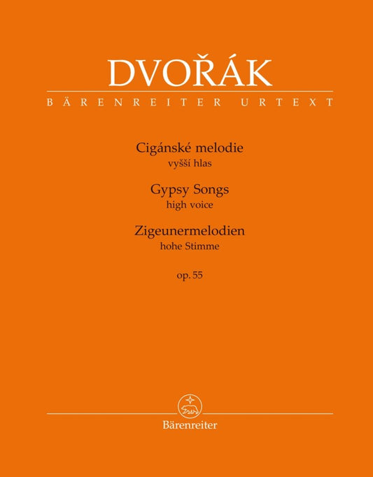 Dvorak Gypsy Songs High Vce Op55 BA