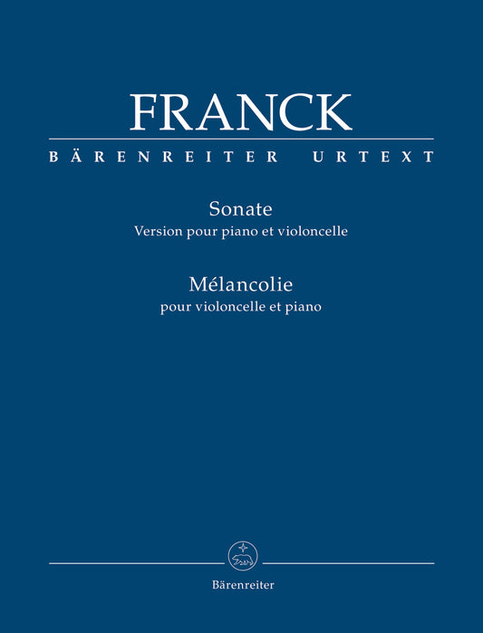 Franck Cello Sonata In Amaj BA