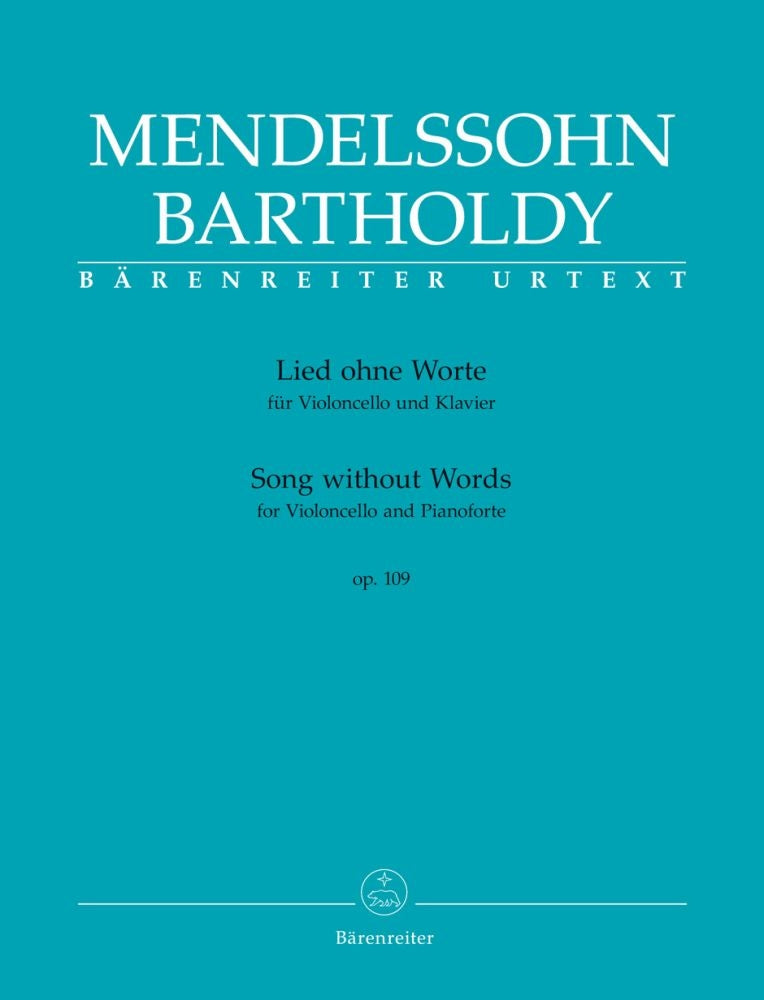 Mendelssohn Song without Words op109 Vc