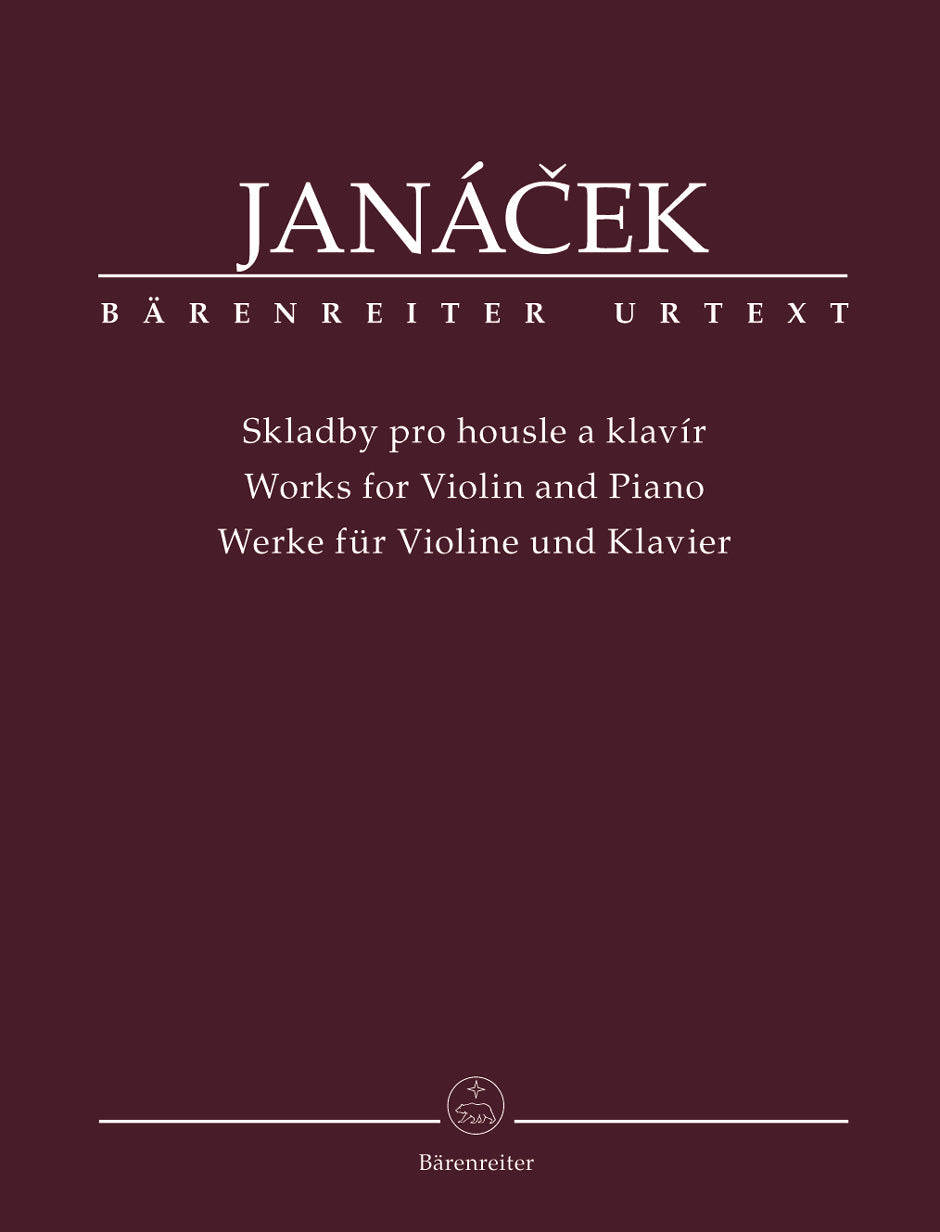 Janacek Works for Violin and Piano NEW