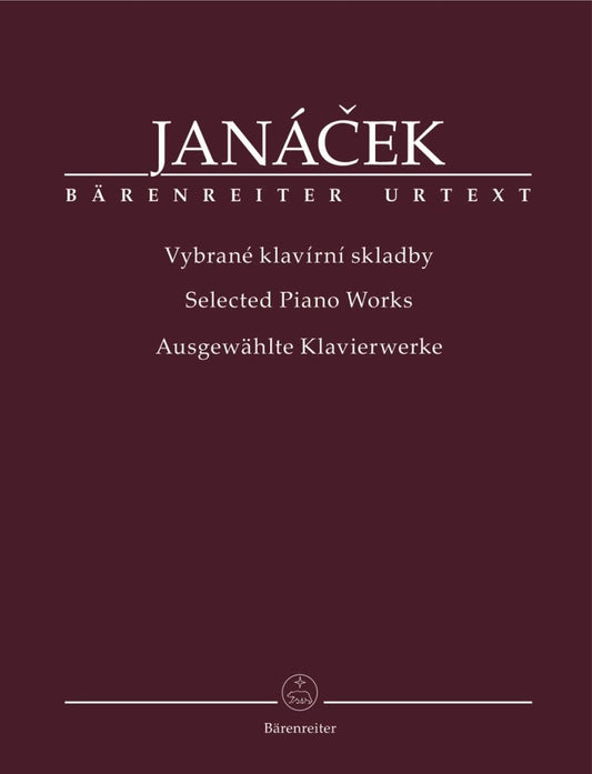 Janacek Selected Piano Works Pno BA