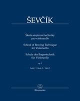 Sevcik School of Bowing Op. 2 Bk 2. Vc