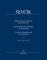 Sevcik School of Bowing Op. 2 Bk 3 Vc B
