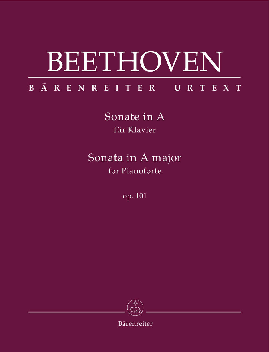 Beethoven Pno Sonata Amaj Op101 BA