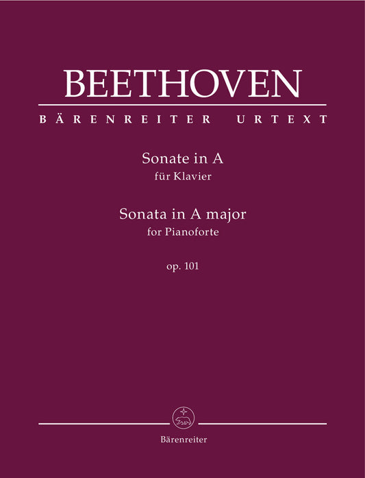 Beethoven Pno Sonata Amaj Op101 BA
