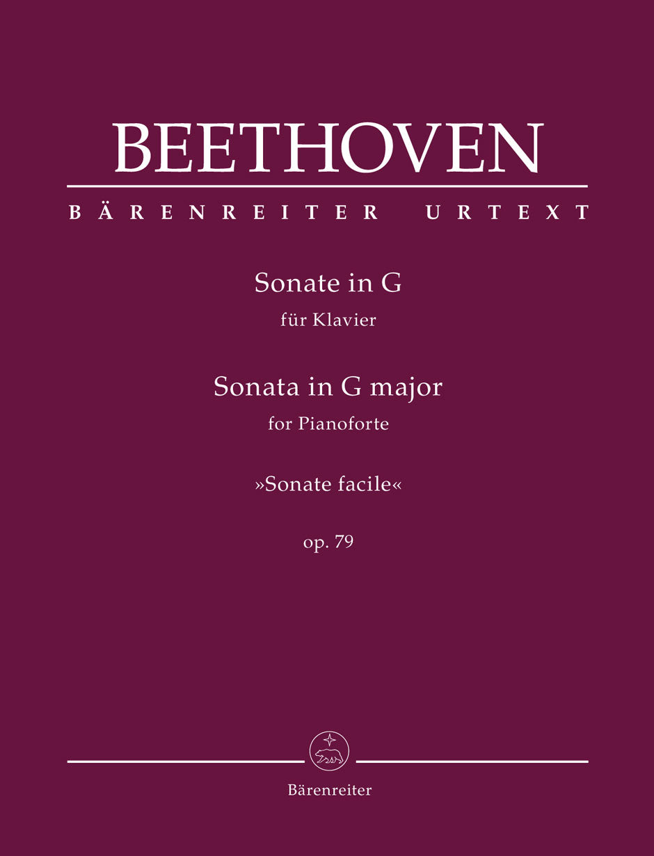 Beethoven Pno Sonata Gmaj Op79 BA