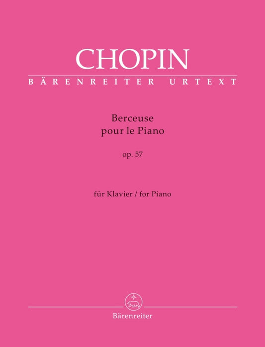 Chopin Berceuse Op.57 Pno Barenreiter