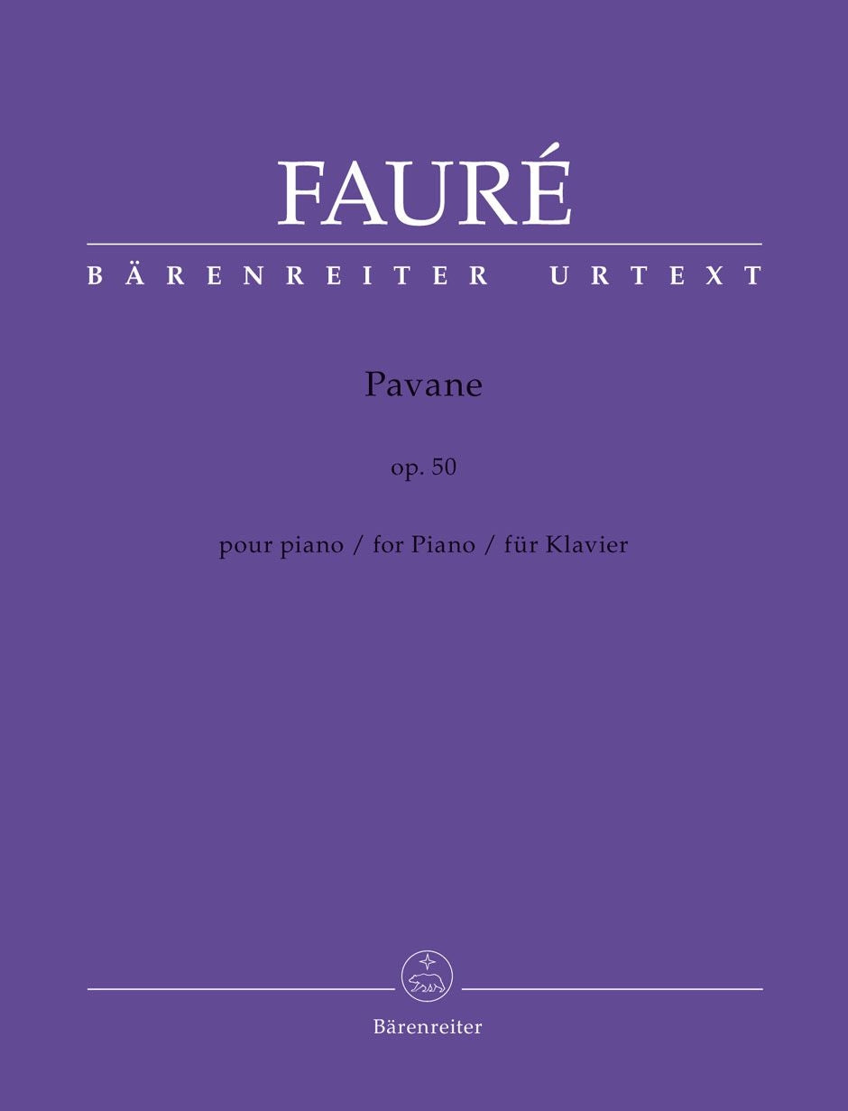Faure Pavane Pno Solo op50 BA