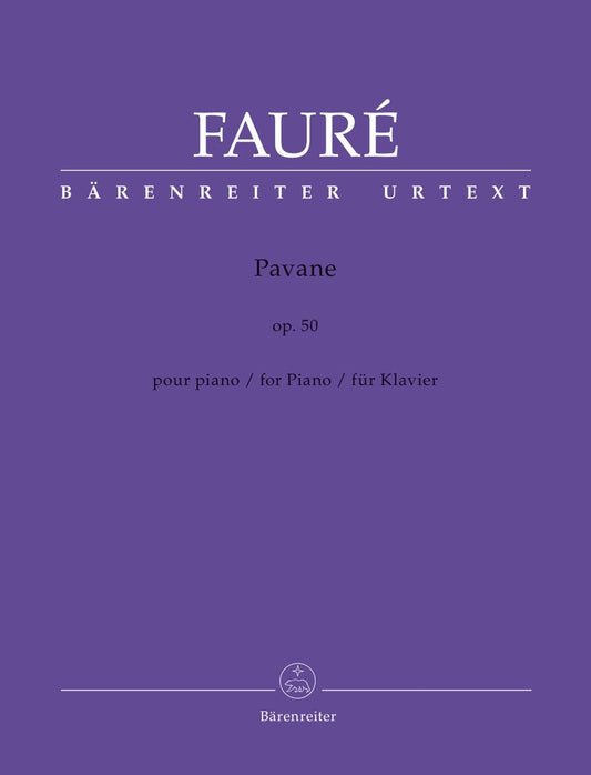 Faure Pavane Pno Solo op50 BA
