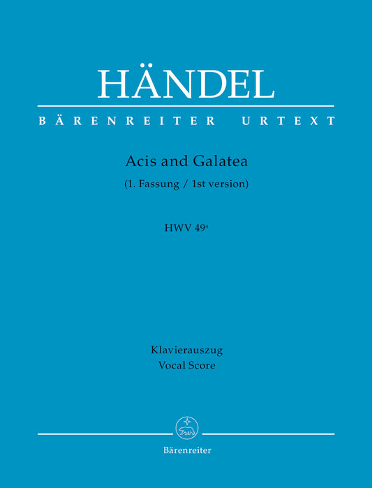 Handel Acis and Galatea HWV49a Eng/Germ