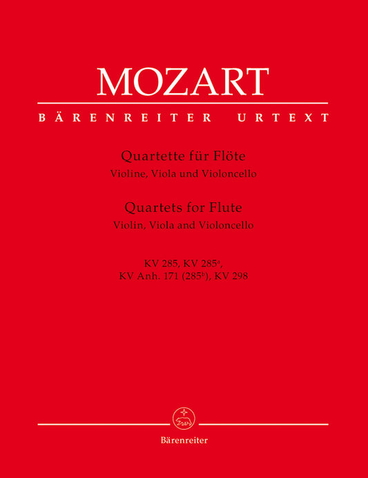 Mozart Flt quartets Pts BA