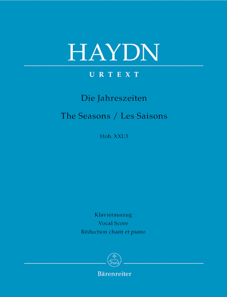 Haydn The Seasons Vocal Score BA