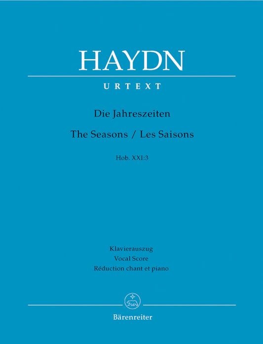 Haydn The Seasons Vocal Score BA