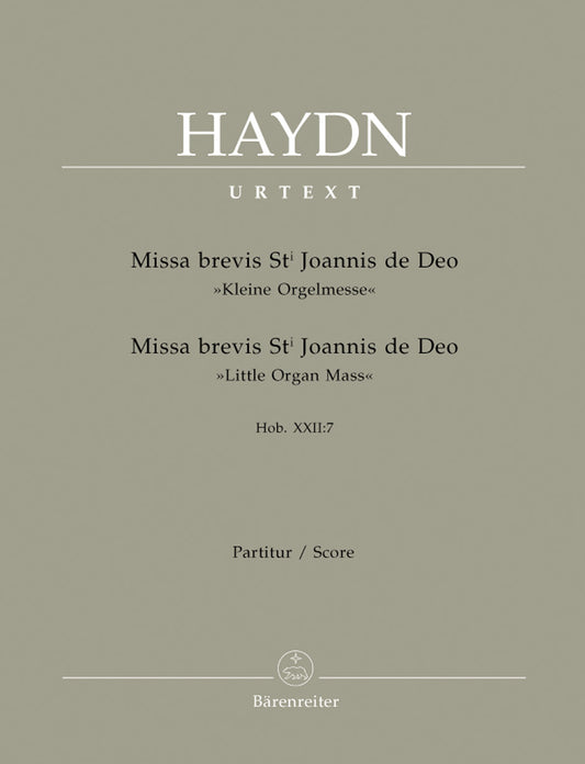 Haydn Little Organ Mass Score BA