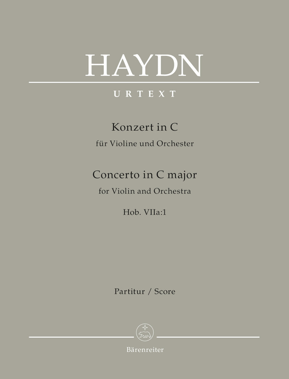 Haydn Vln Concerto Cmaj F/S BA