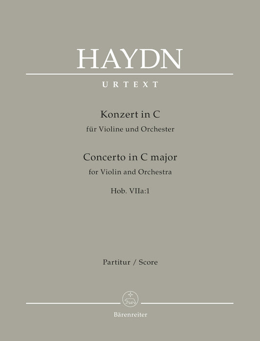 Haydn Vln Concerto Cmaj F/S BA