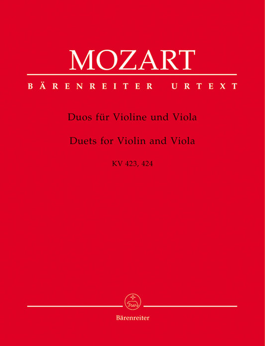 Mozart Duos for Vln & Vla KV423/424 BA4