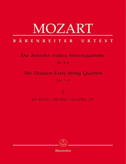 Mozart Early String Quartets No. 1-4 BA