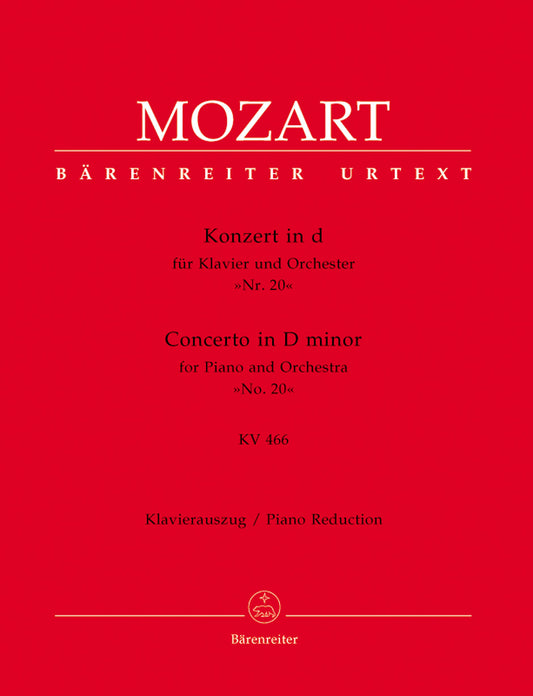 Mozart Pno Concerto 20 D min K466 BA 2