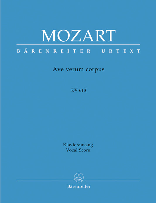 Mozart Ave Verum Corpus K618 BA