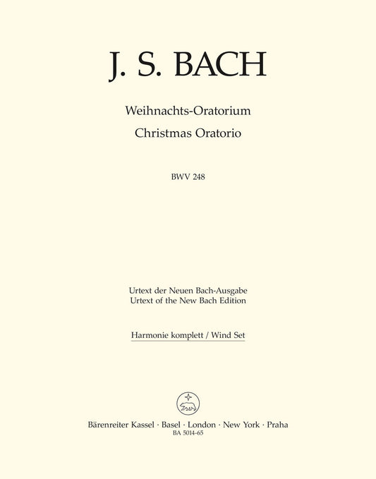 Bach Christmas Oratorio Wind Set BA