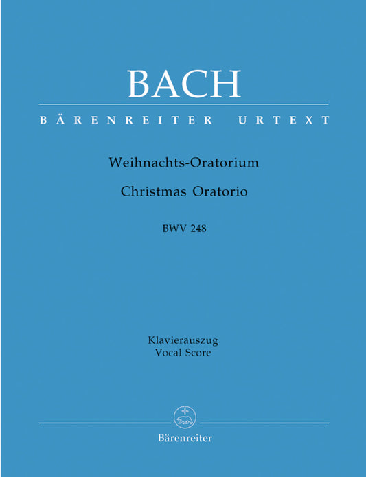 Bach Christmas Oratorio Vocal Score BA5014-90