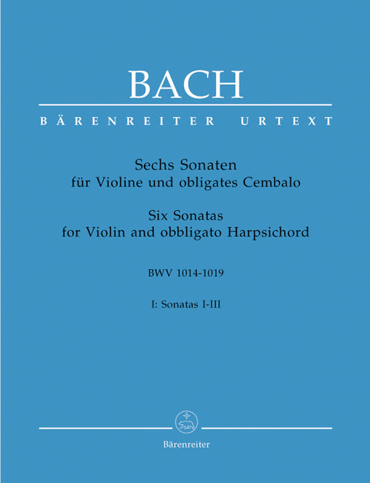 Bach 6 Vln Sonatas Bk1 BWV1014-19 BA511