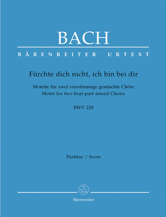 Bach Furchte dich nicht V/S BWV 228