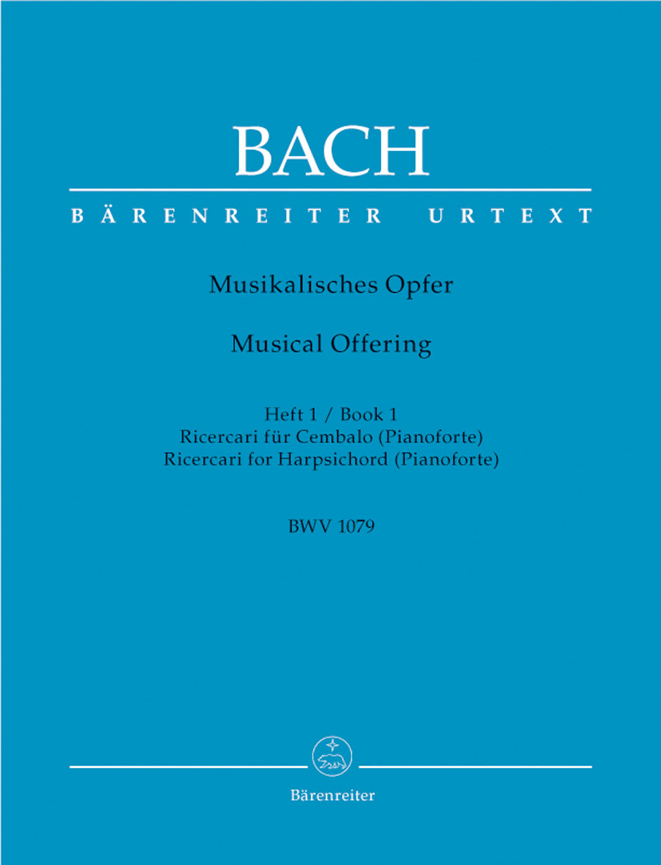 Bach Musical Offering Bk1 Kbd BWV1079 BA