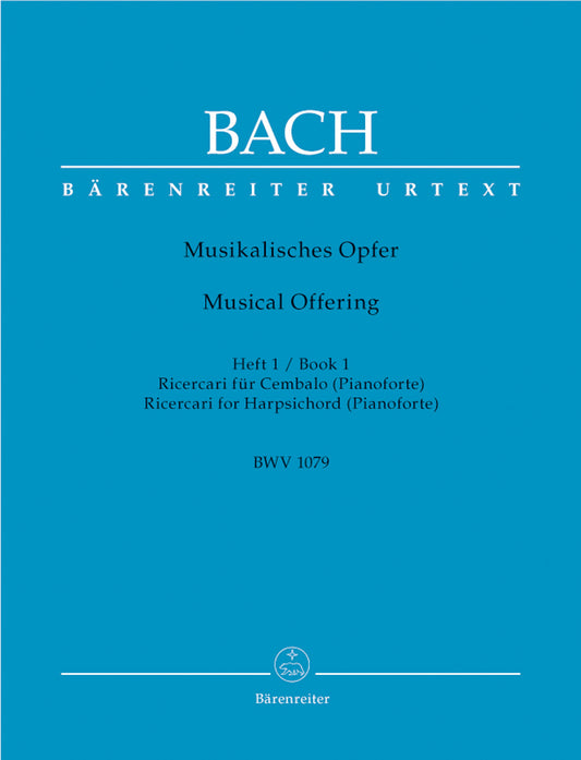 Bach Musical Offering Bk1 Kbd BWV1079 BA