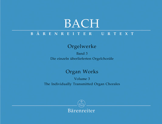 Bach Organ Wks Vol3 BA