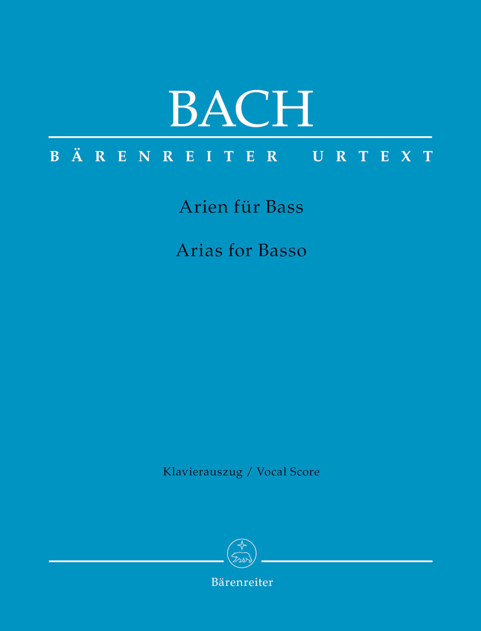 Bach The Aria Book Basso BAR