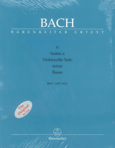 Bach 6 Cello Suites Critical Ed BA 5216