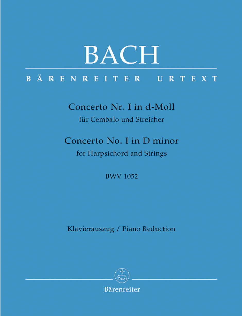 Bach Kbd Concerto No1 D min BWV1052 Pno